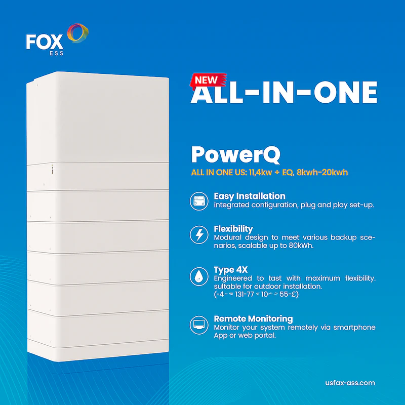 Fox ESS PowerQ All-in-One Residential Energy Storage System
